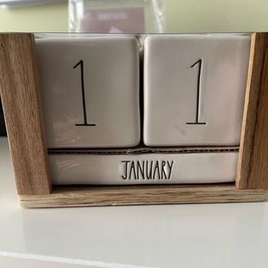 Rae Dunn block calendar. Brand new.